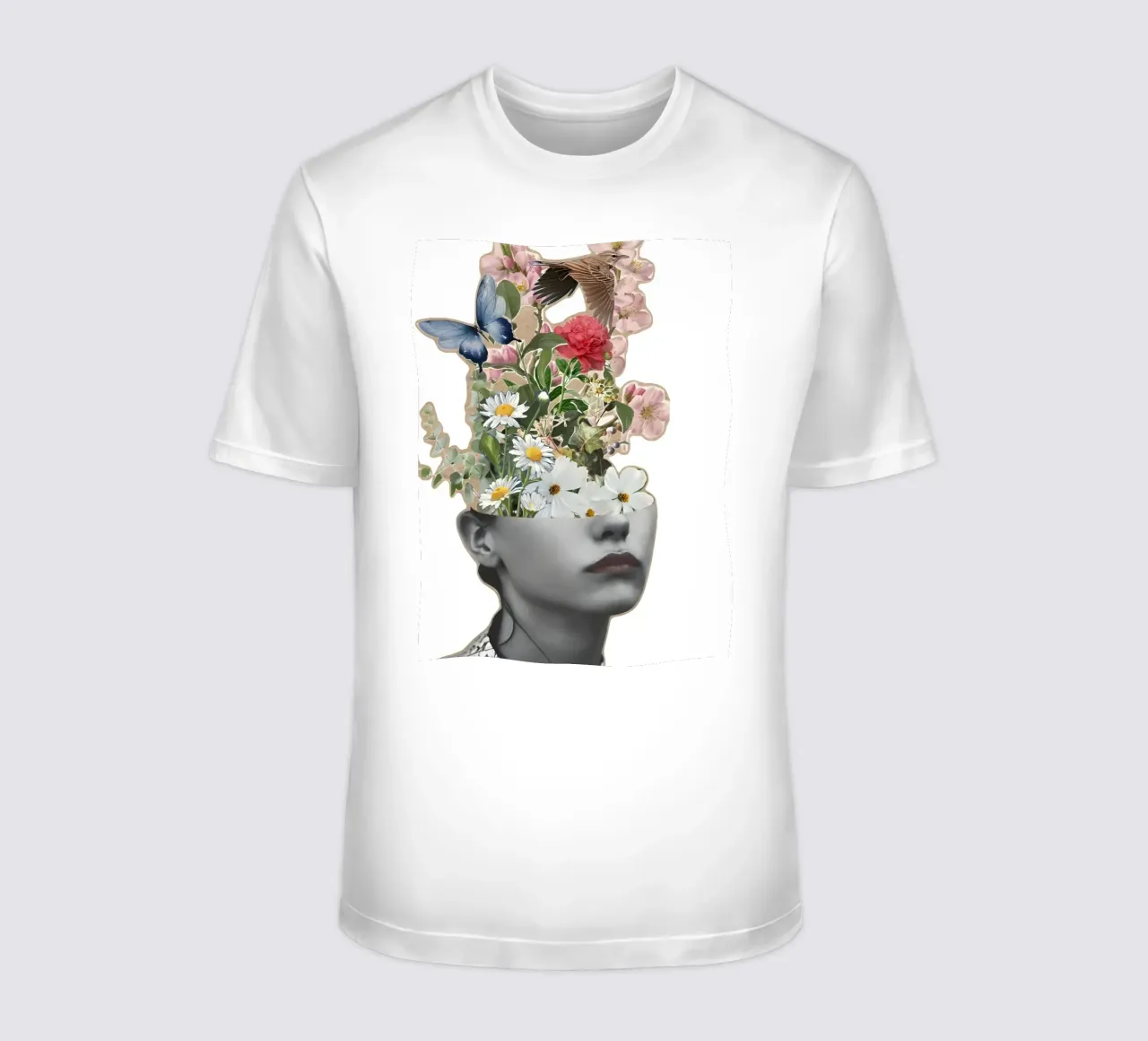 Una mente in fiore t-shirt da Pixel Boy