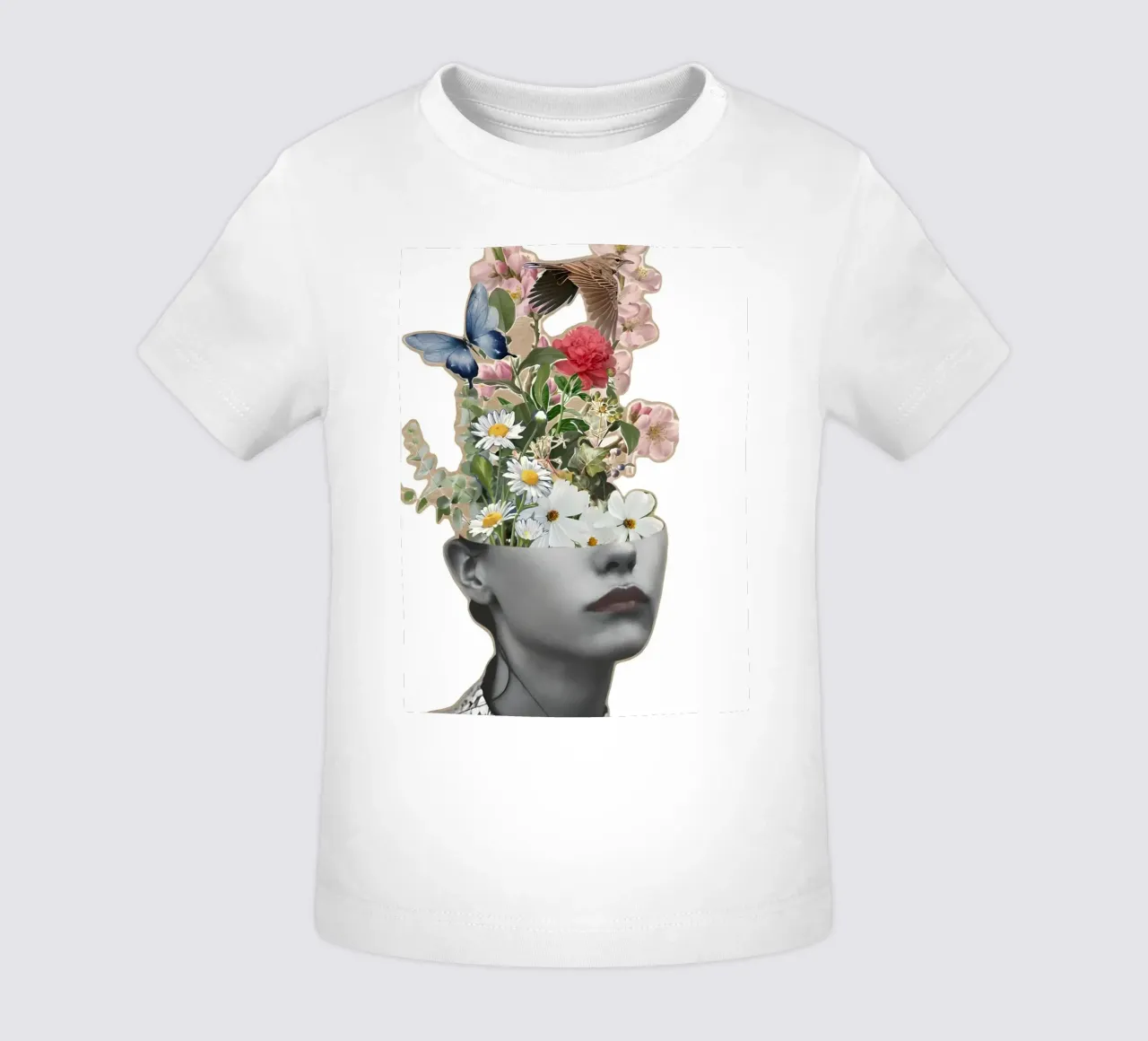 Una mente in fiore maglietta neonato da Pixel Boy