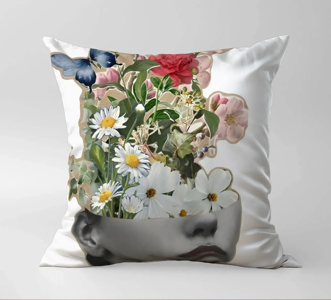 Una mente in fiore cuscino da Pixel Boy