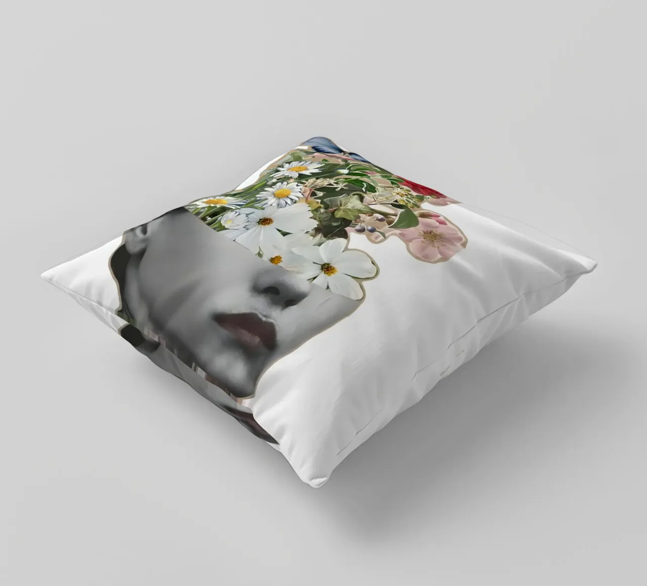 Una mente in fiore cuscino da Pixel Boy