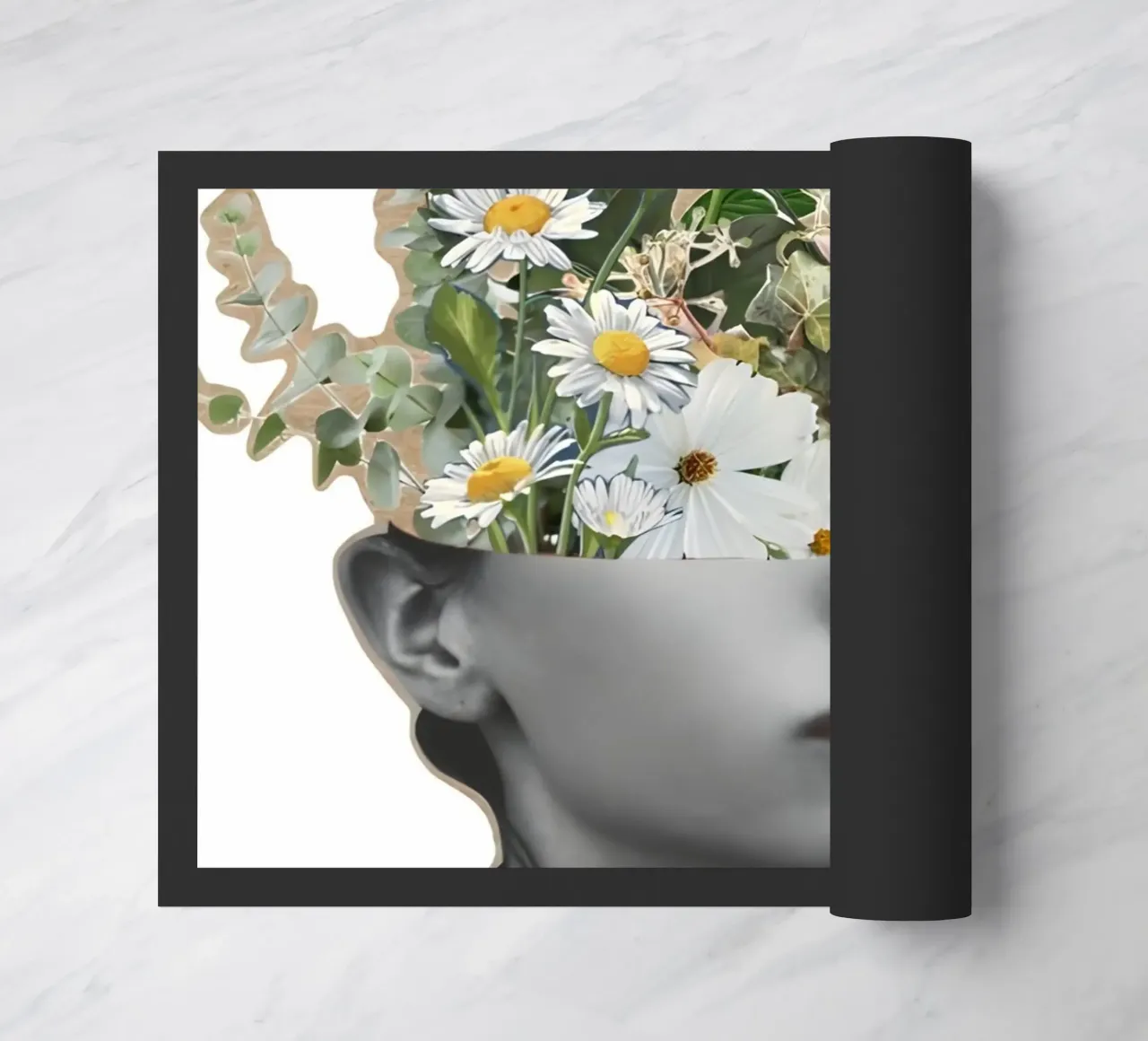 Una mente in fiore zerbino da Pixel Boy