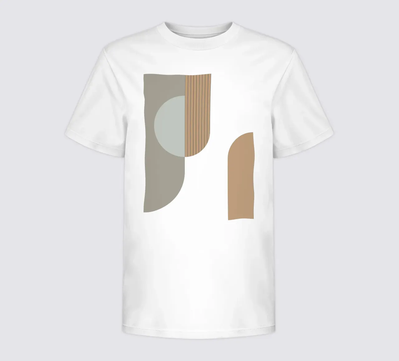 Lino e pietra - Composizione astratta t-shirt bambini da KHouse Studio