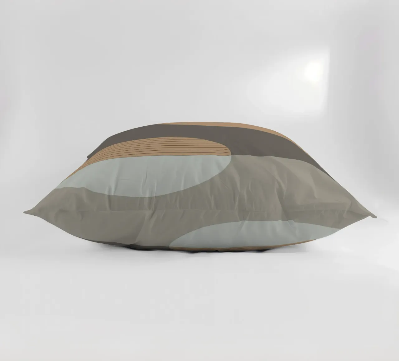 Lin et pierre - Composition abstraite coussin de KHouse Studio