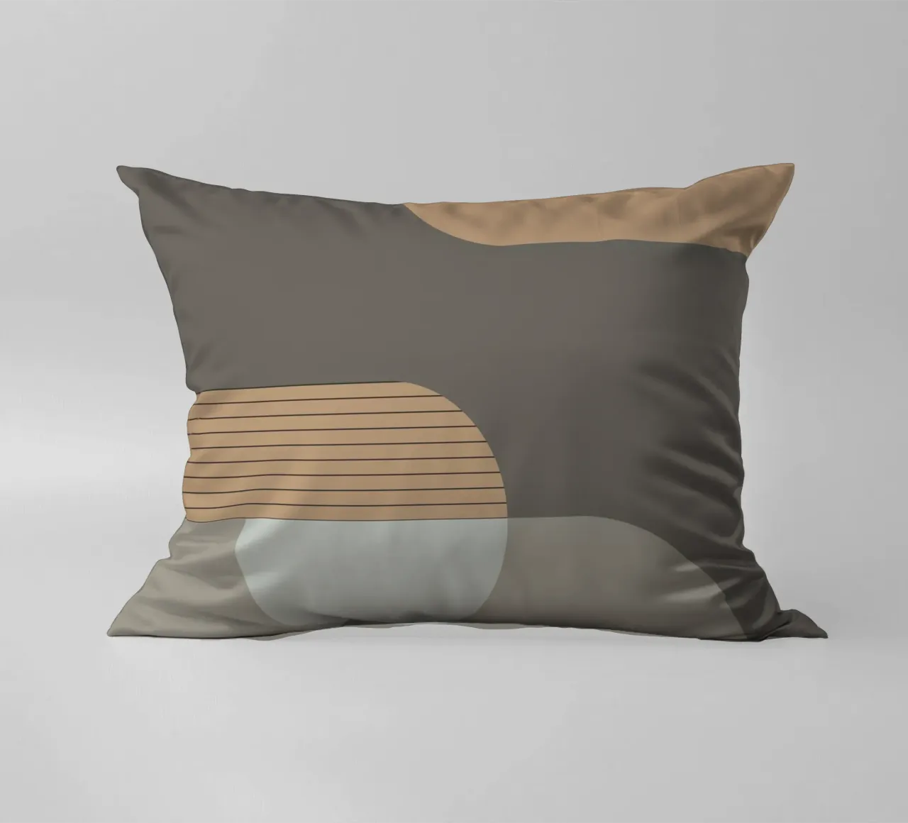 Lin et pierre - Composition abstraite coussin de KHouse Studio