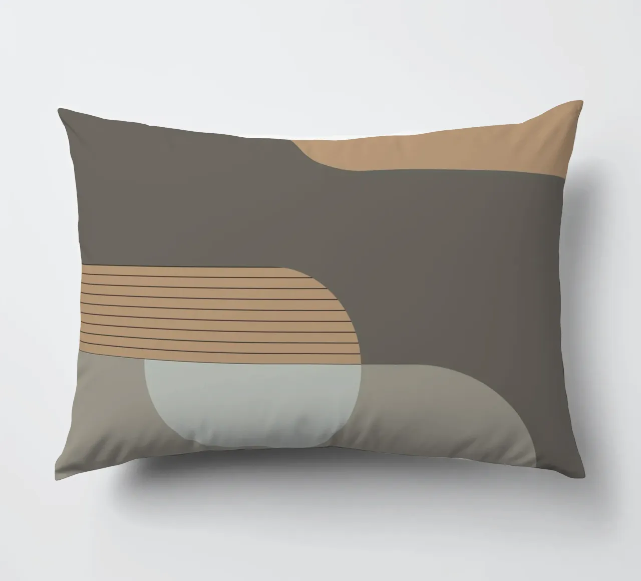 Lin et pierre - Composition abstraite coussin de KHouse Studio