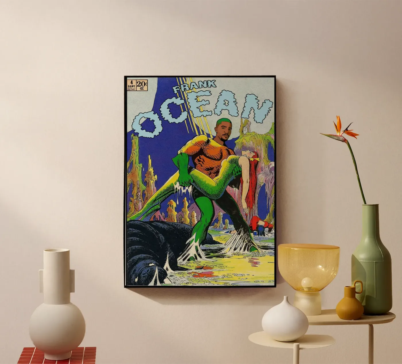 Dangerous Ocean acrylic glass by Ads Libitum