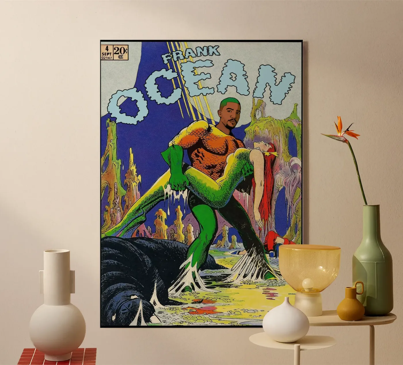 Dangerous Ocean acrylic glass by Ads Libitum