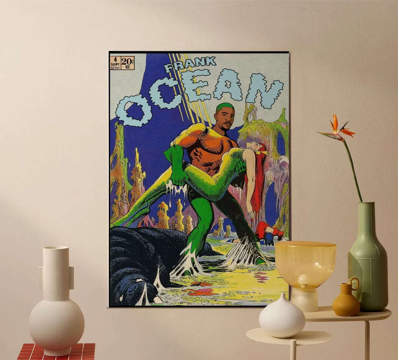 Dangerous Ocean poster da Ads Libitum