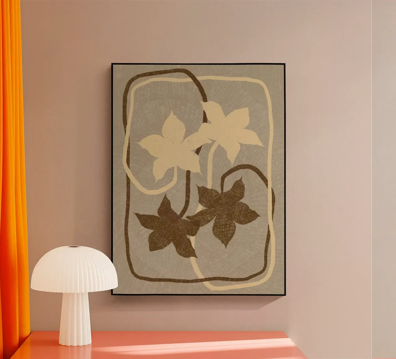 Blooming Together plexiglass da Shatha Al Dafai