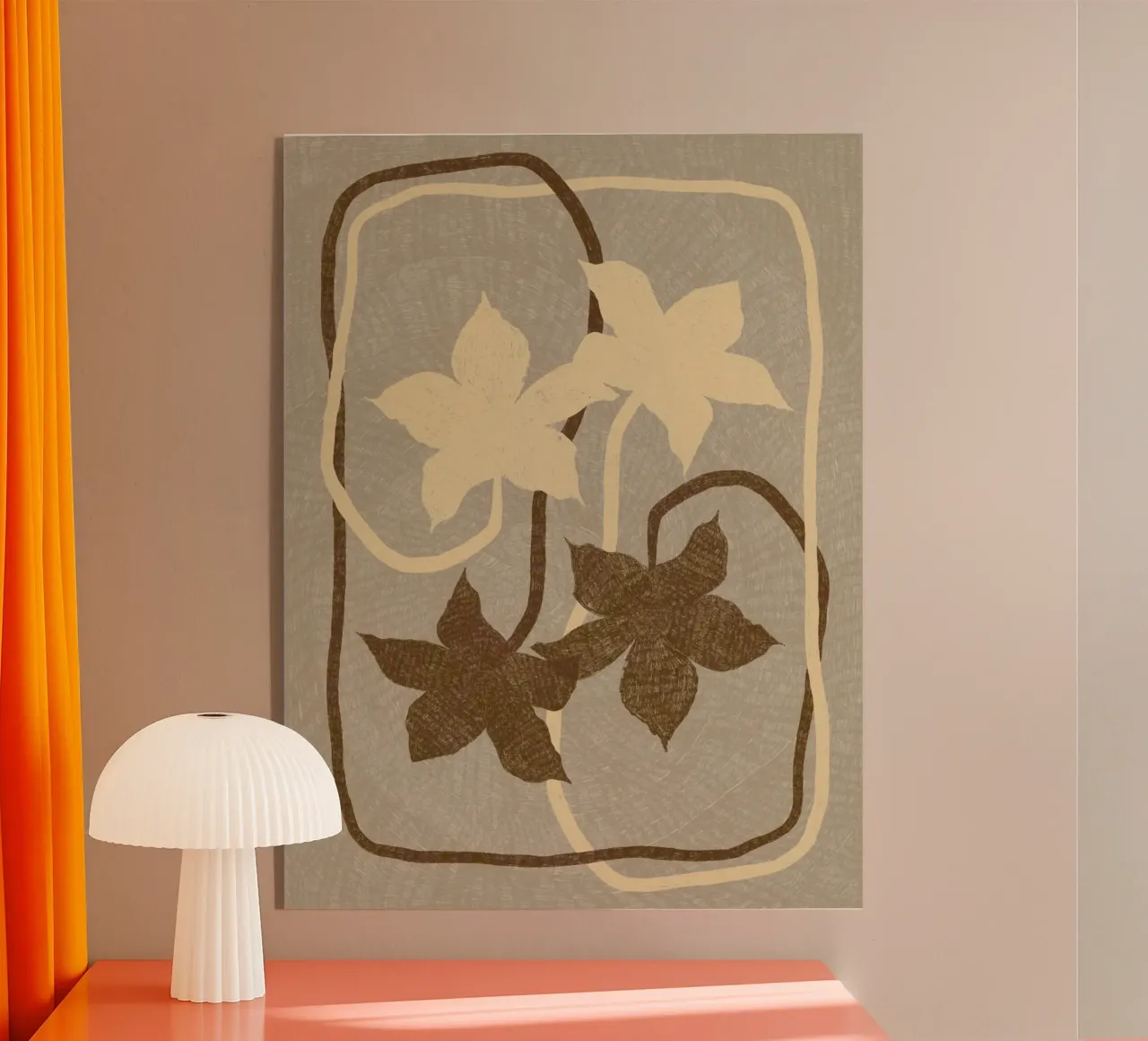 Blooming Together plexiglass da Shatha Al Dafai