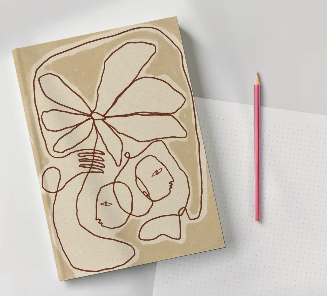 Soft Connection carnet de notes de Shatha Al Dafai