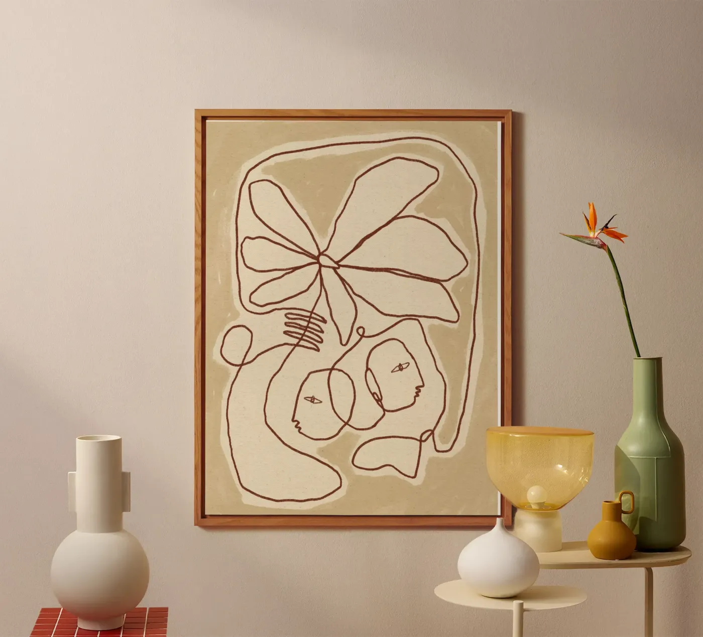 Soft Connection alluminio dibond da Shatha Al Dafai