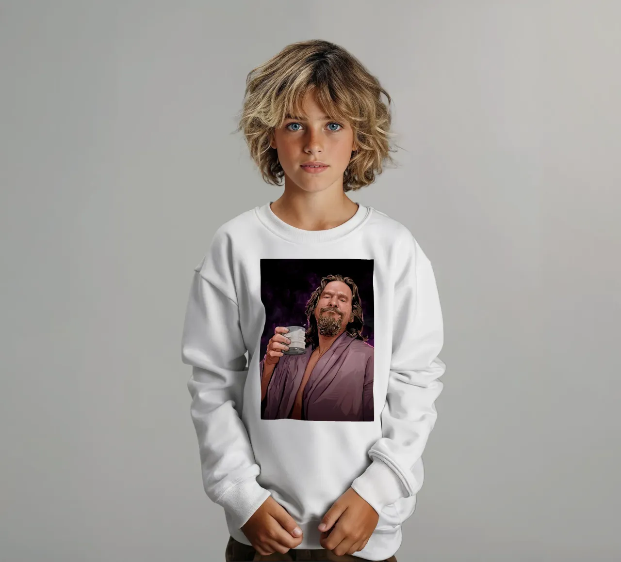 Big Lebowski felpa bambino da nabakumov