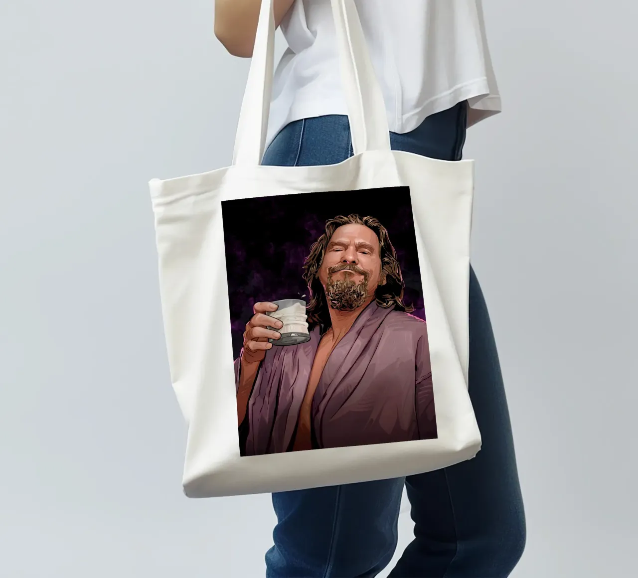 Big Lebowski borsa in juta da nabakumov