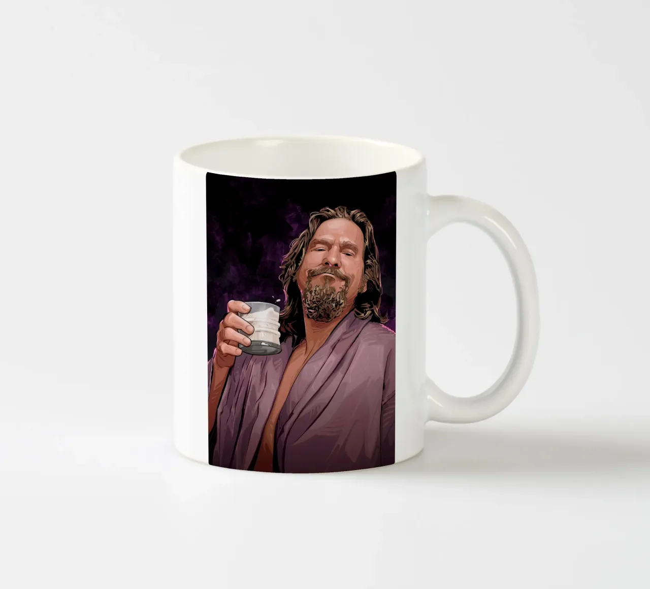 Big Lebowski tazza in ceramica da nabakumov