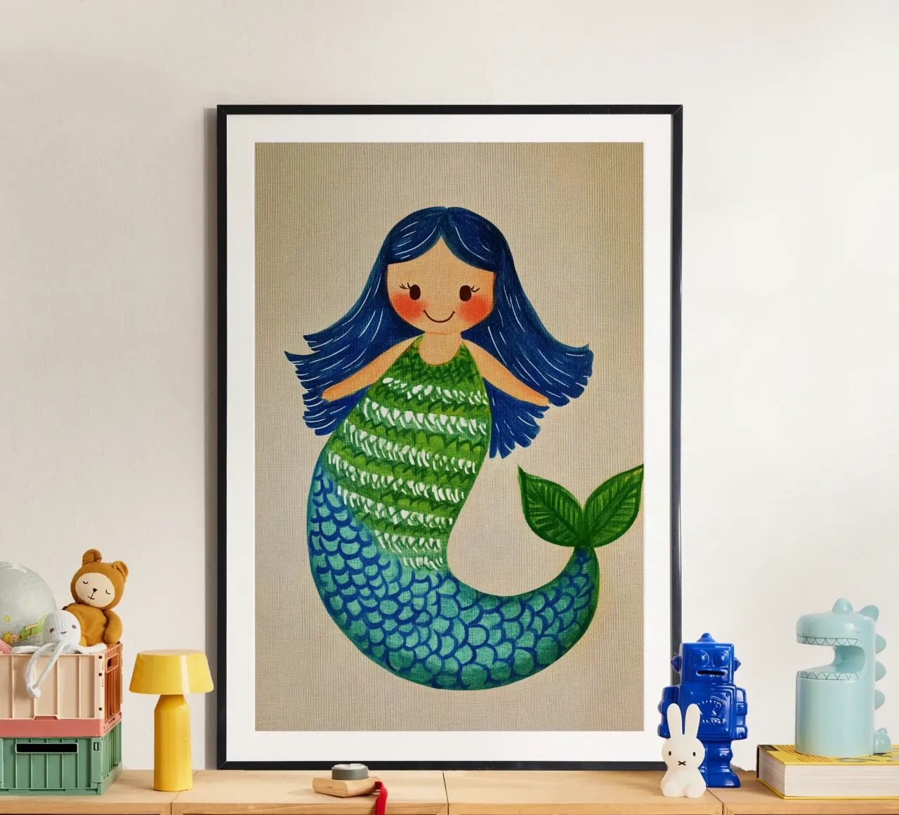 Sirenetta poster da Curious Canvas