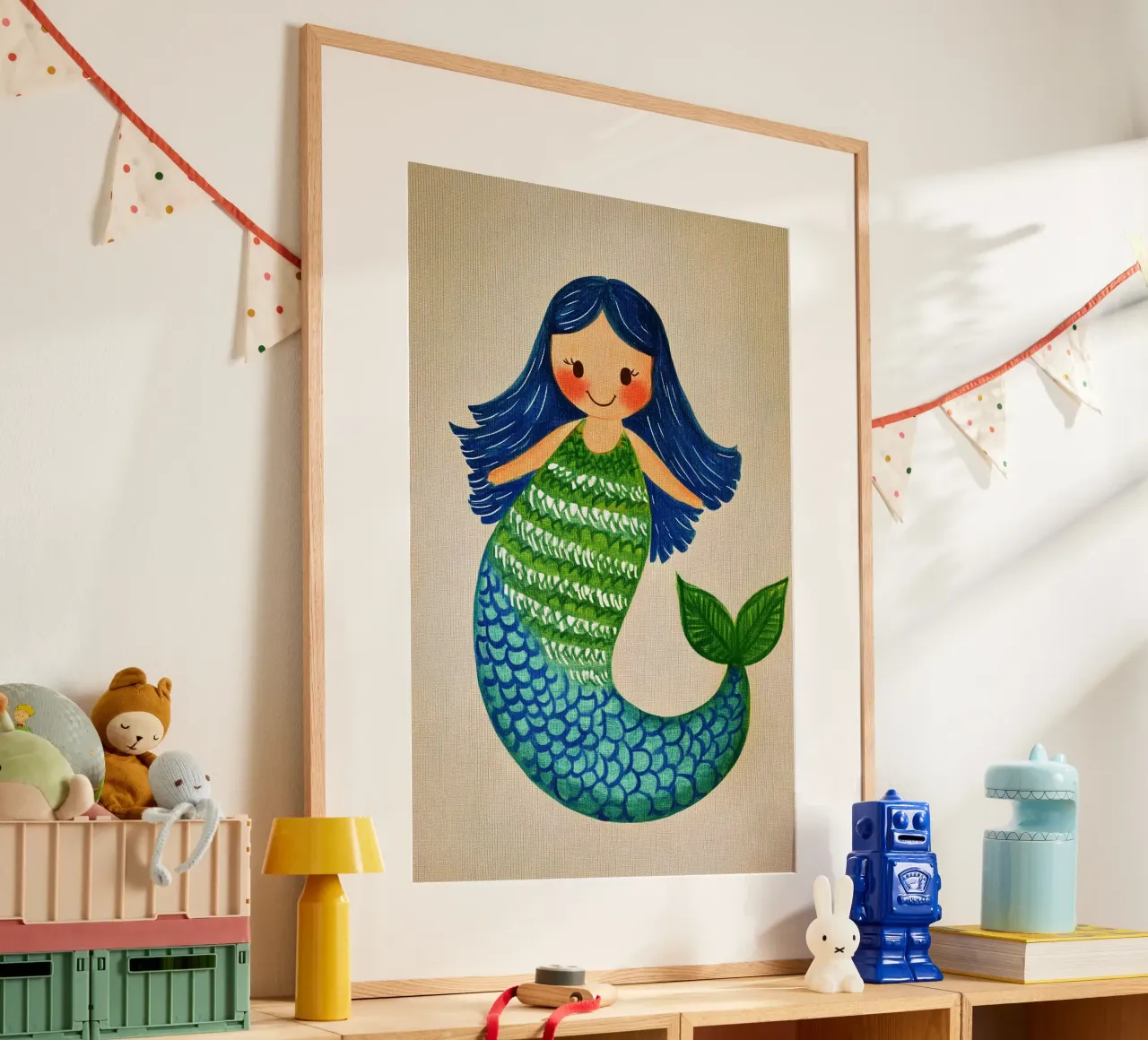 Sirenetta poster da Curious Canvas