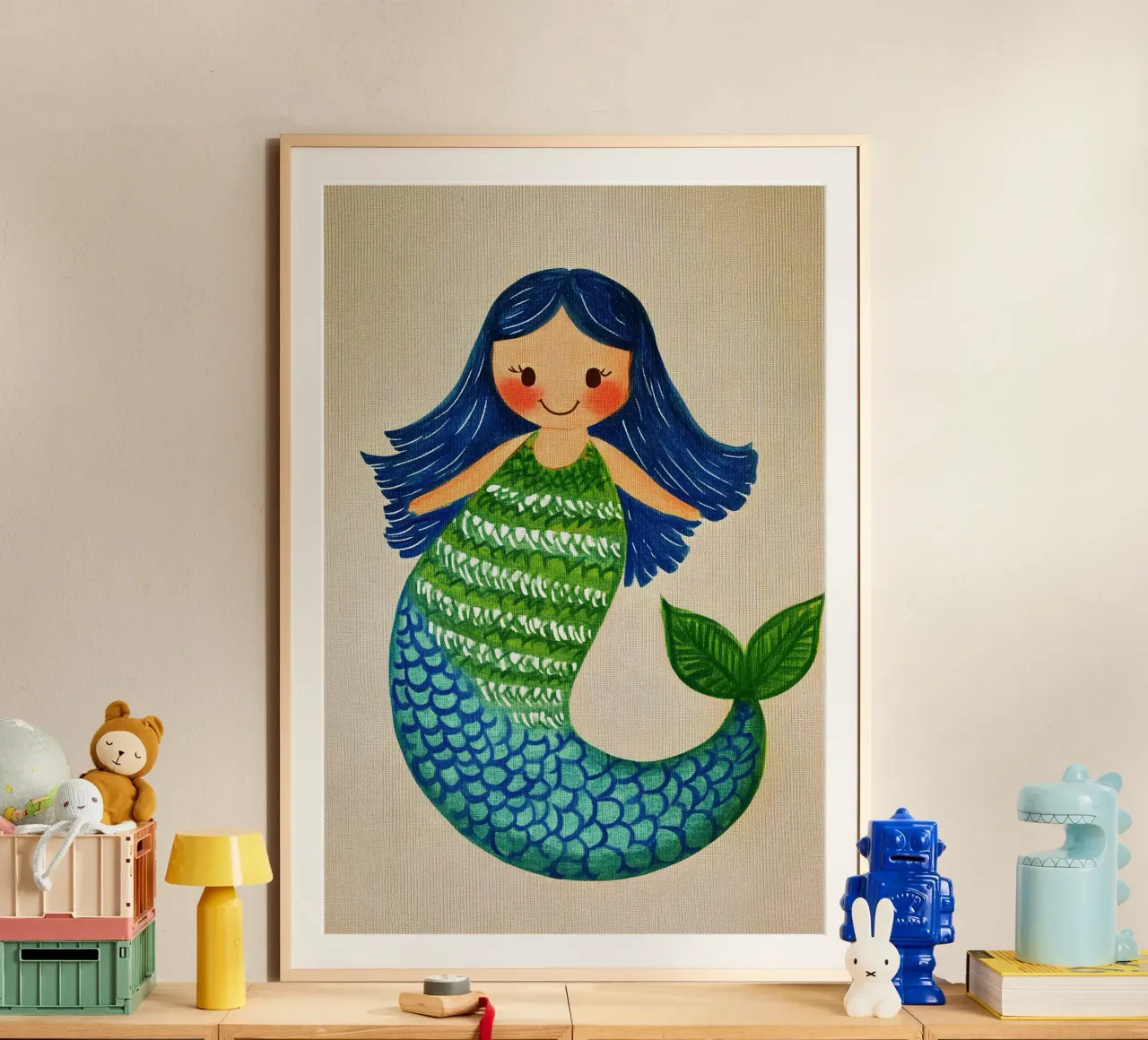 Sirenetta poster da Curious Canvas