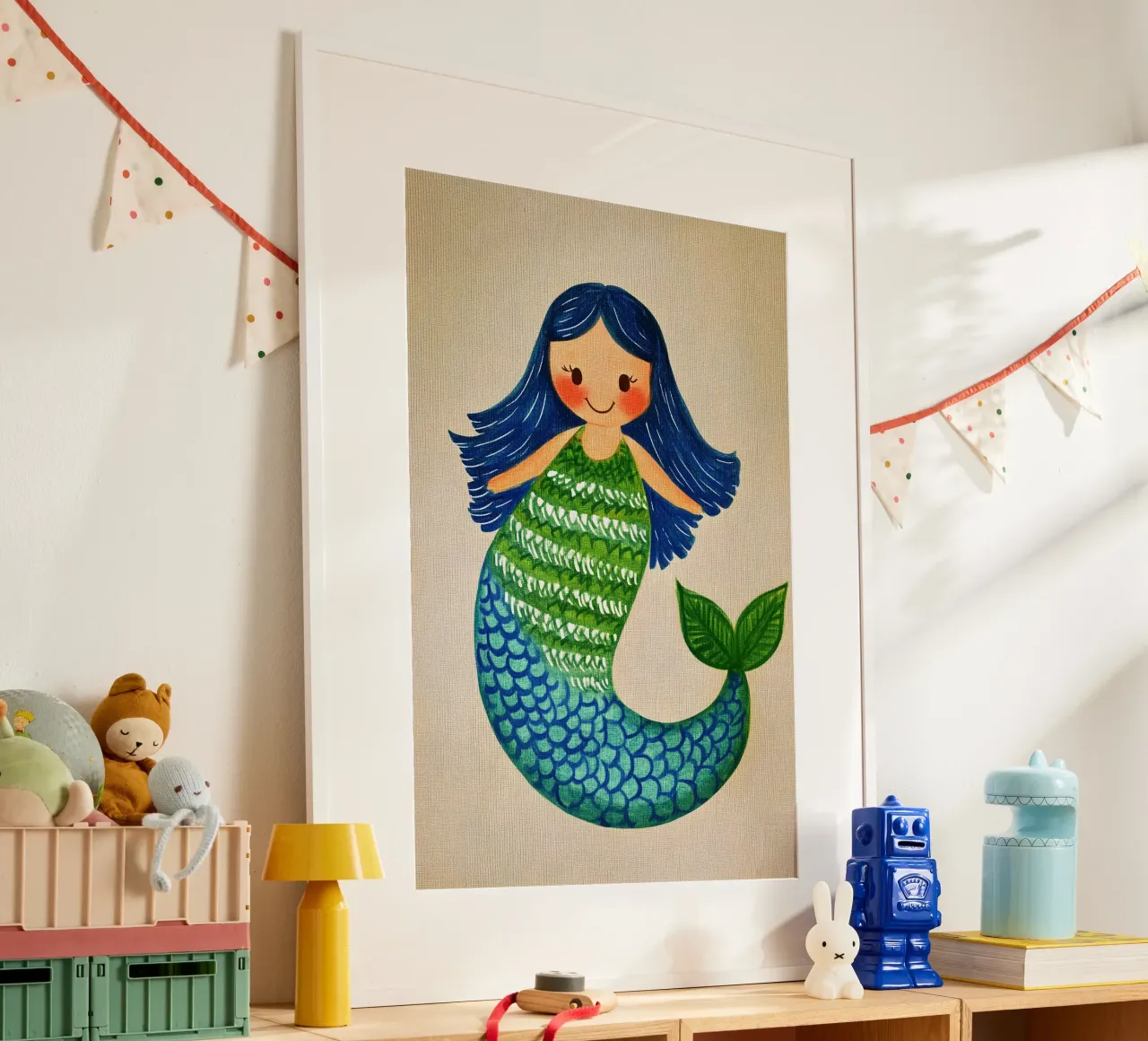 Sirenetta poster da Curious Canvas