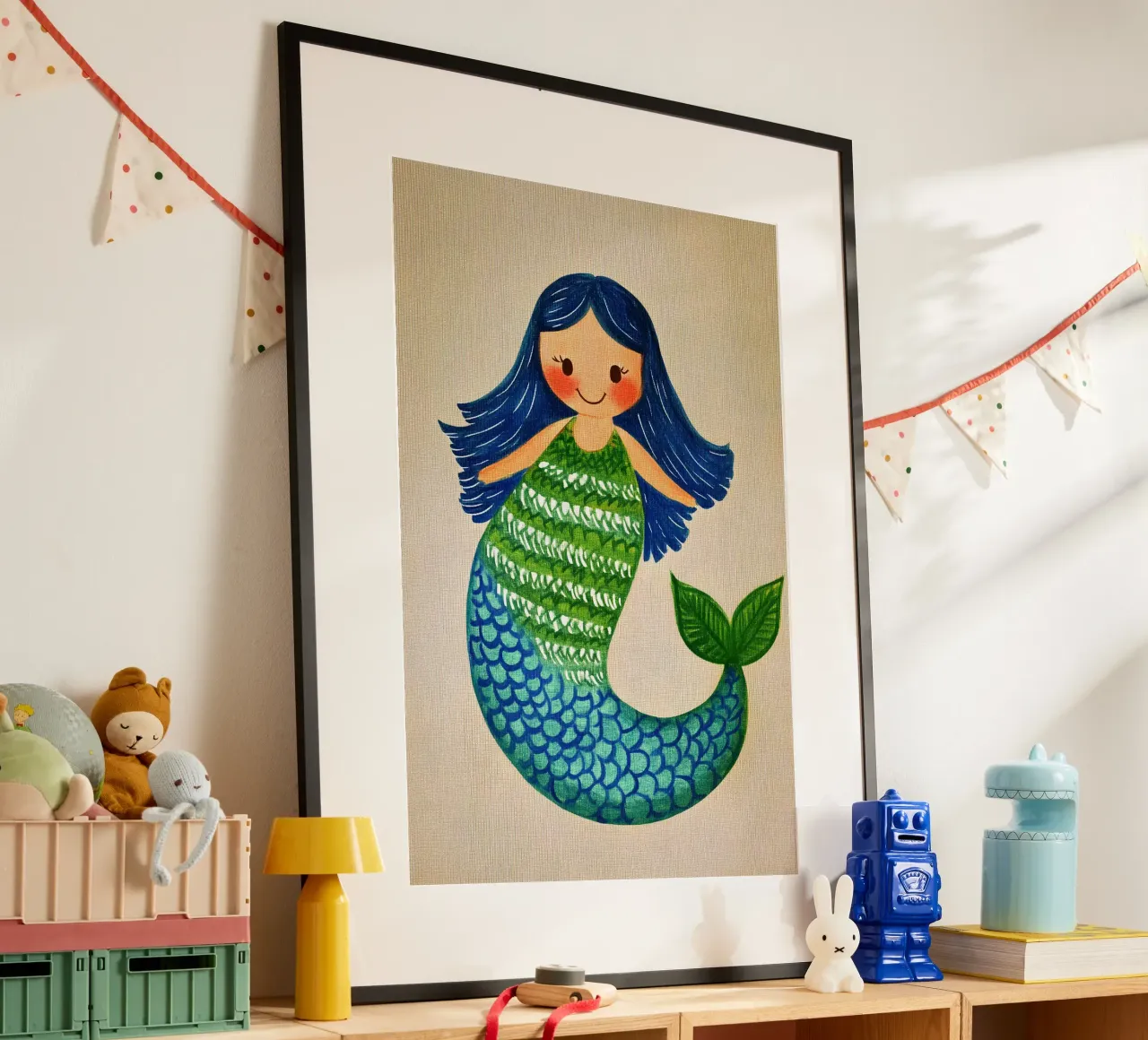 Sirenetta poster da Curious Canvas