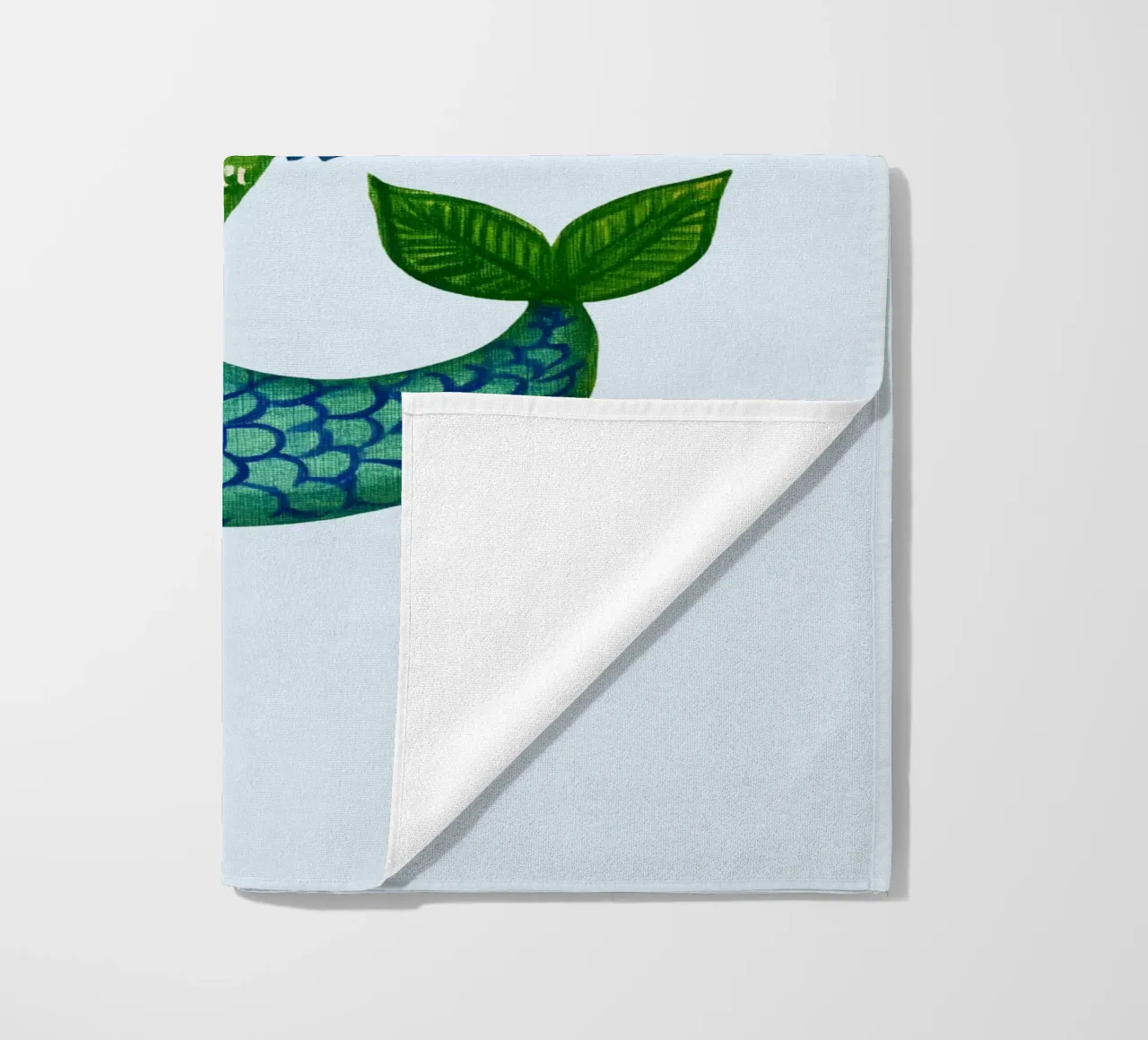 Sirenetta telo mare da Curious Canvas