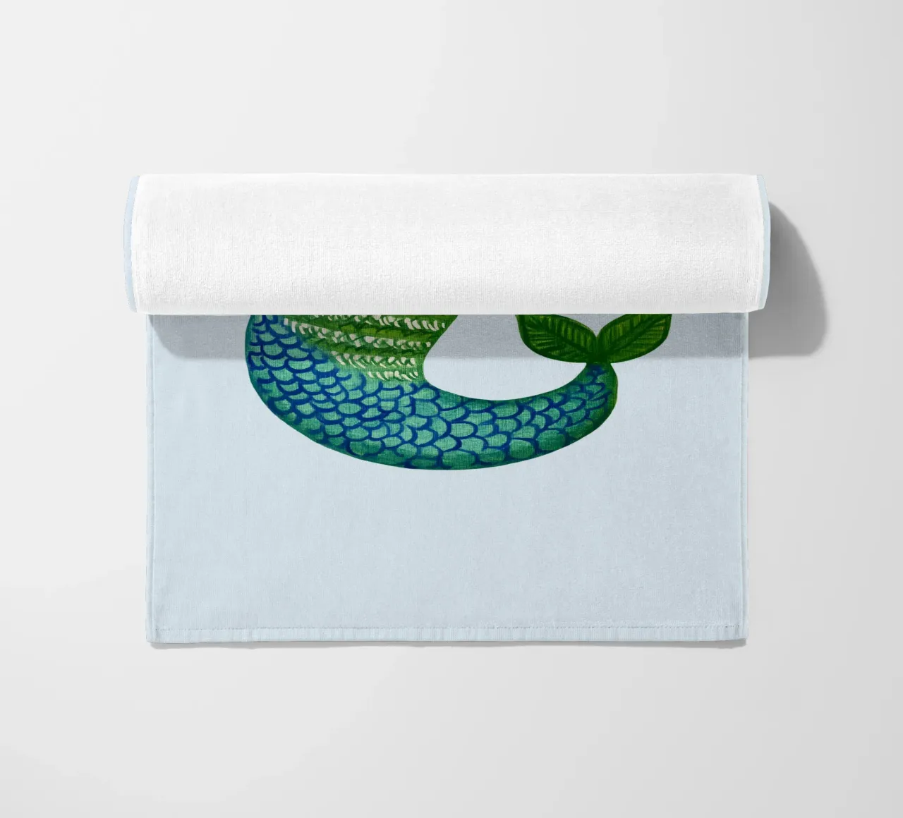 Sirenetta telo mare da Curious Canvas