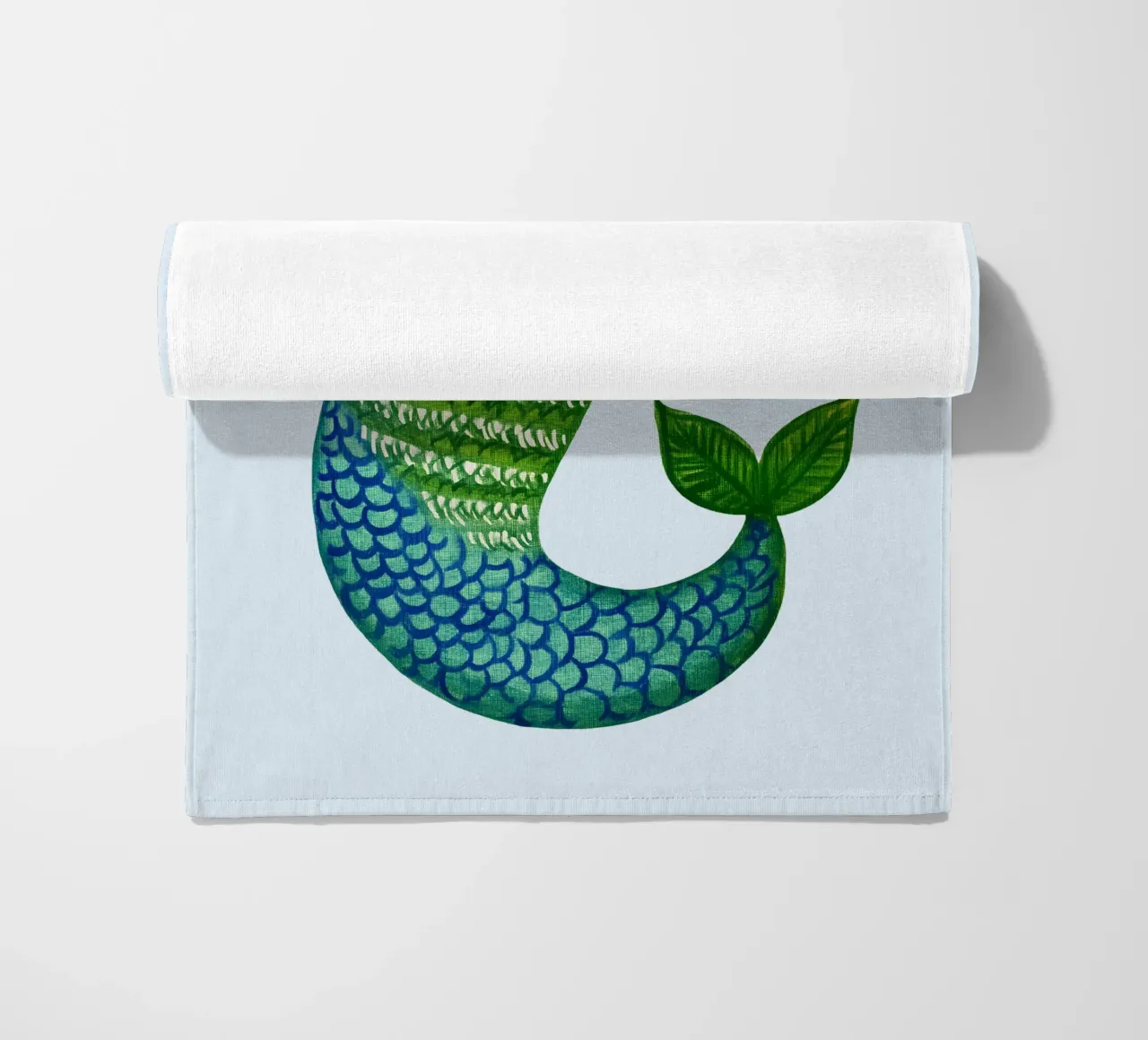 Sirenetta telo mare da Curious Canvas