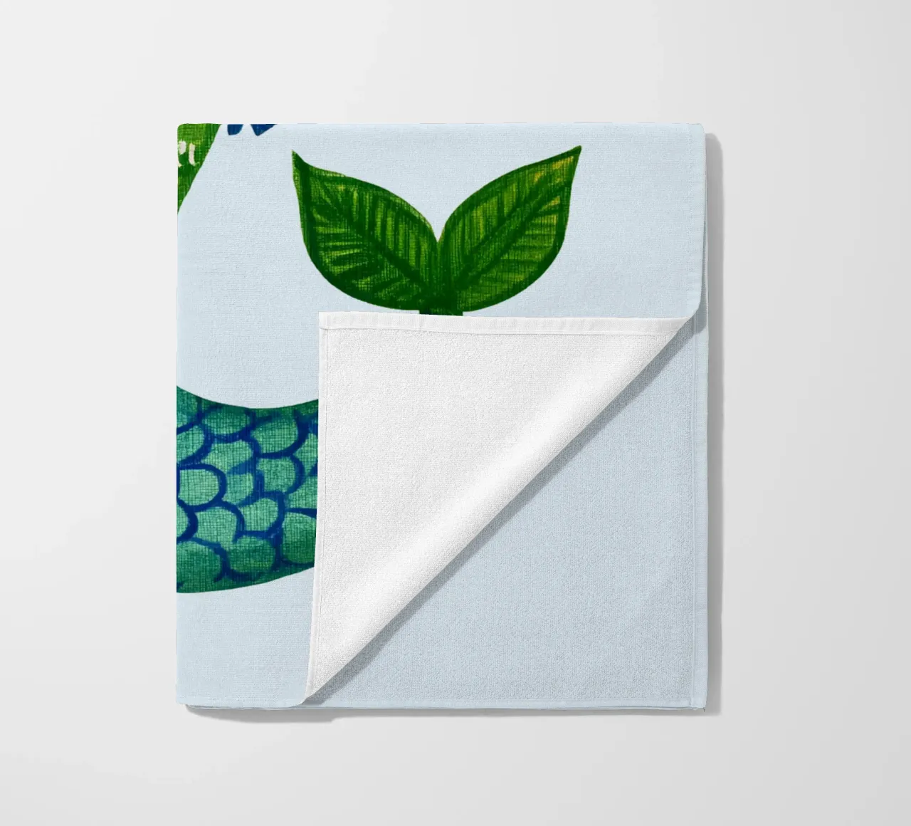 Sirenetta telo mare da Curious Canvas