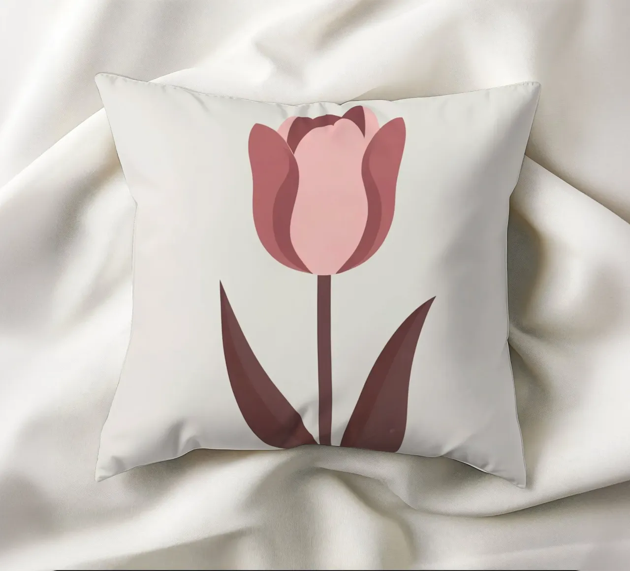 Tulipano semplice cuscino da Botanical Gallery