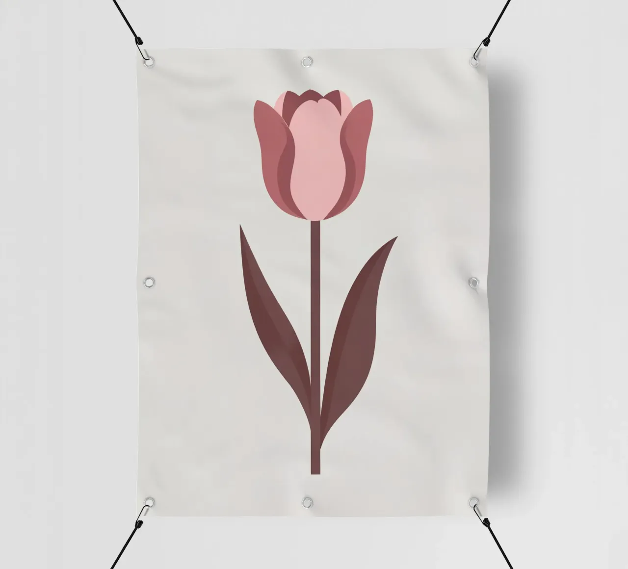 Tulipano semplice telo in pvc da Botanical Gallery