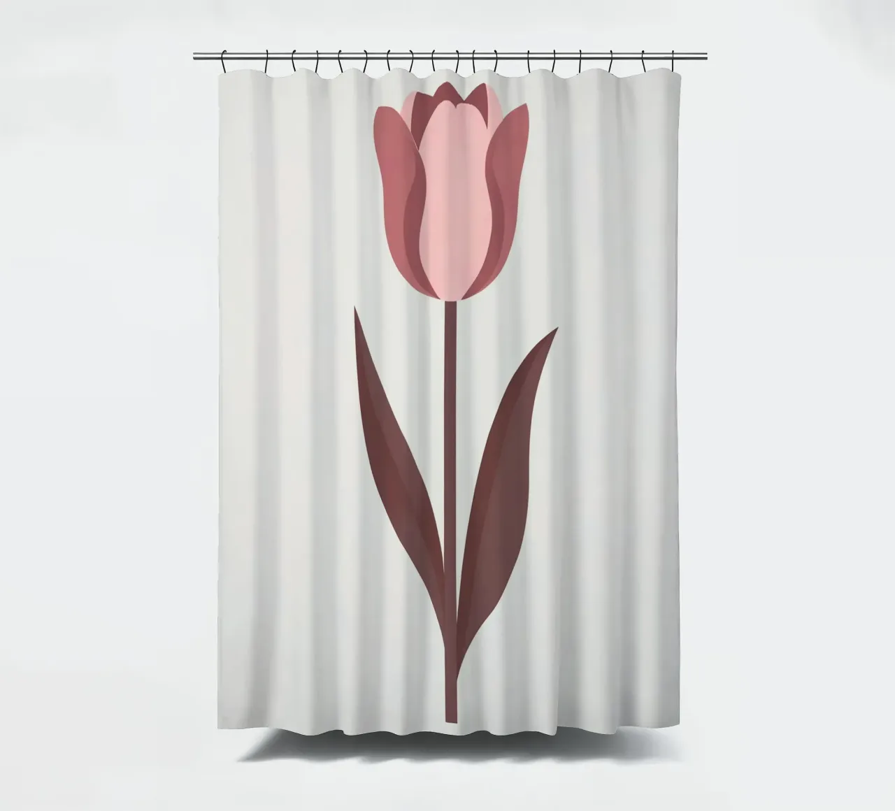 Tulipano semplice tenda da doccia da Botanical Gallery