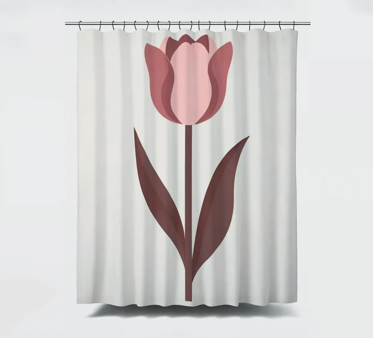 Tulipano semplice tenda da doccia da Botanical Gallery