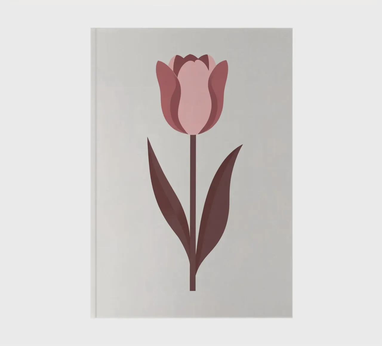 Tulipano semplice diario da Botanical Gallery