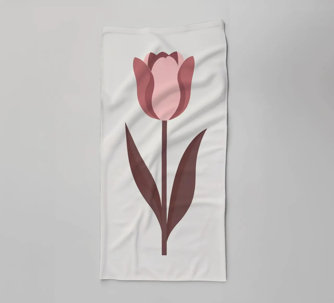 Tulipano semplice asciugamano da bagno da Botanical Gallery