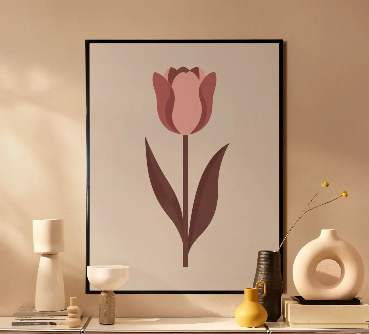 Tulipano semplice carta hahnemühle da Botanical Gallery