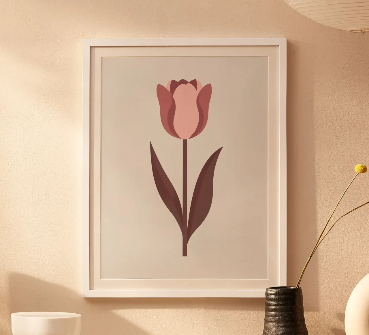Tulipano semplice carta hahnemühle da Botanical Gallery