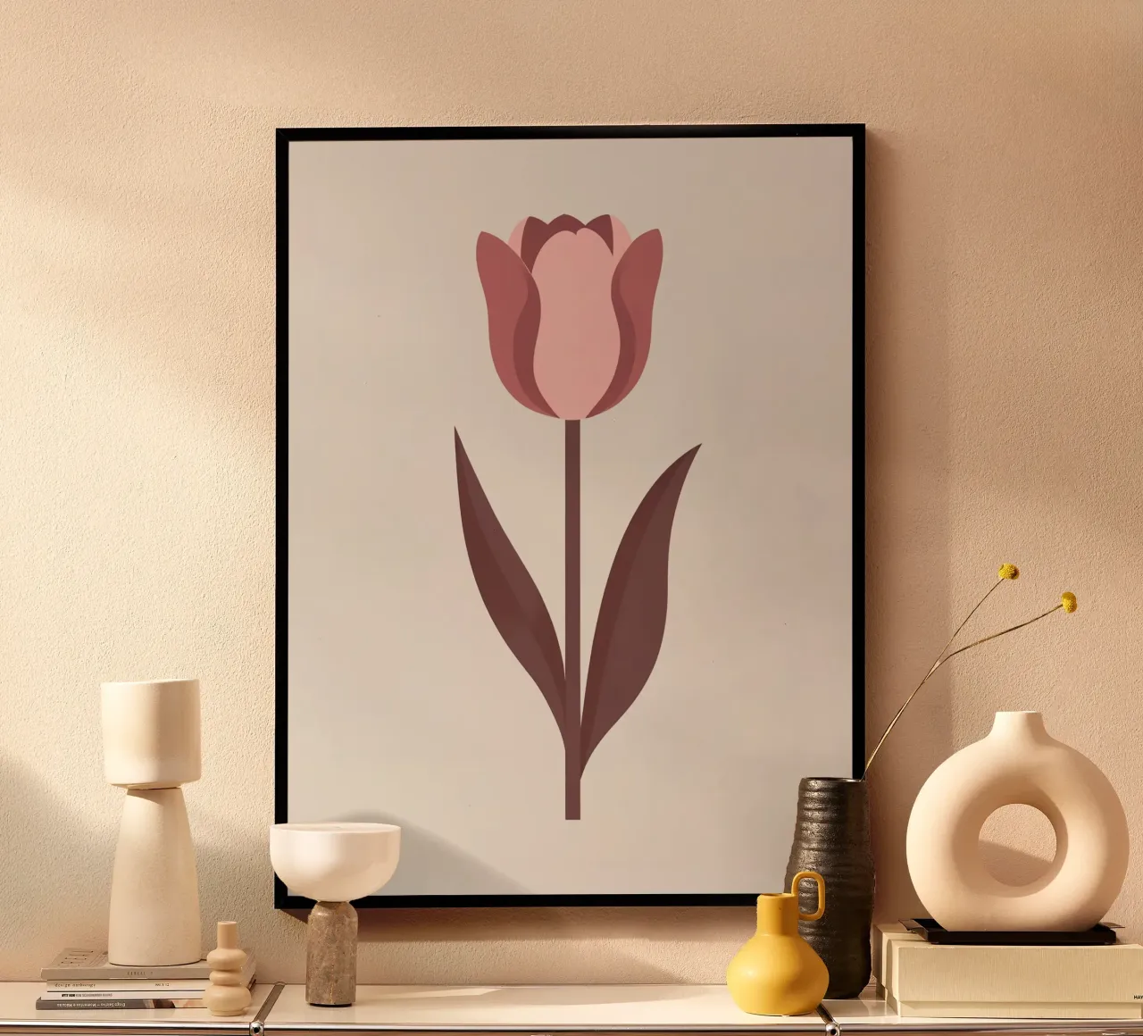 Tulipano semplice carta hahnemühle da Botanical Gallery