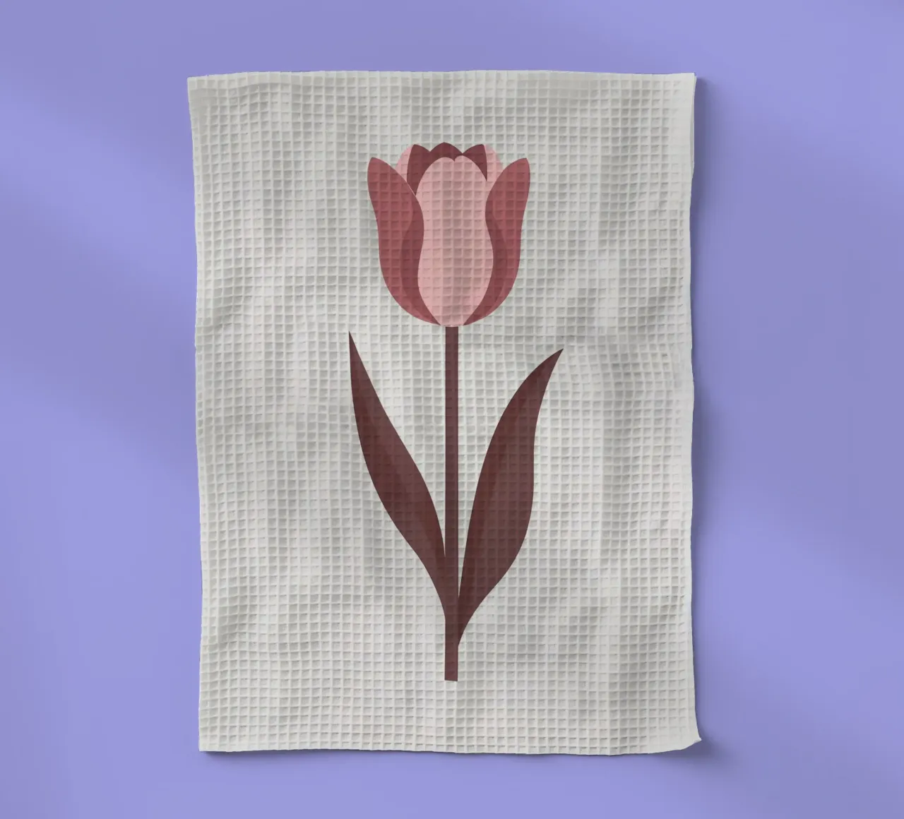 Tulipano semplice canovaccio da cucina da Botanical Gallery