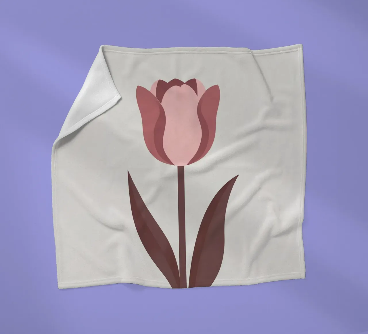 Tulipano semplice coperta in pile da Botanical Gallery
