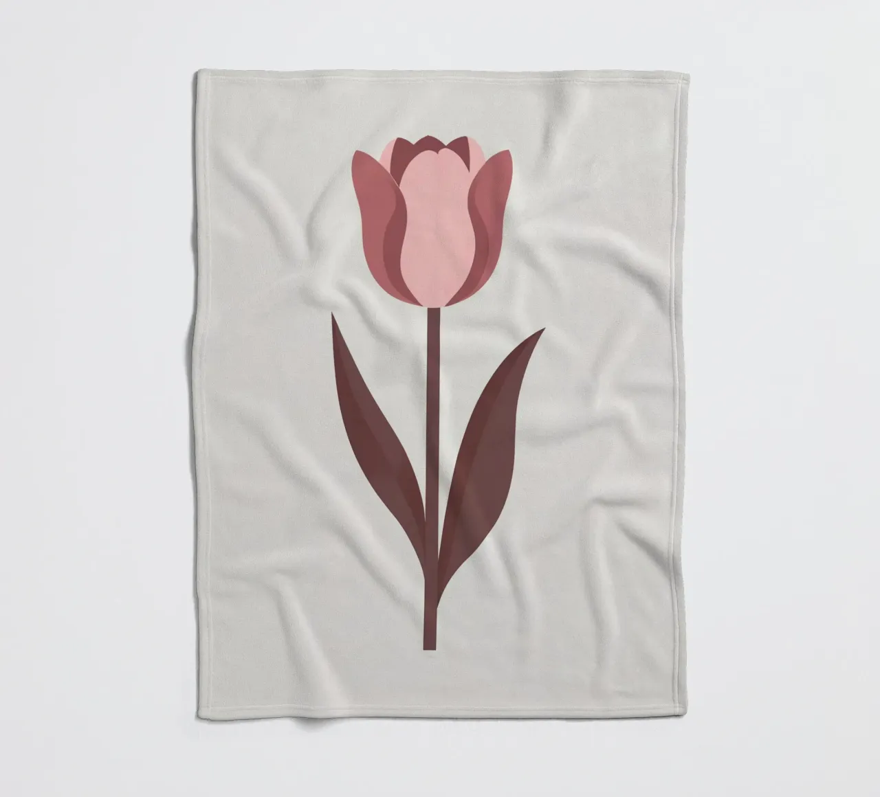Tulipano semplice coperta in pile da Botanical Gallery
