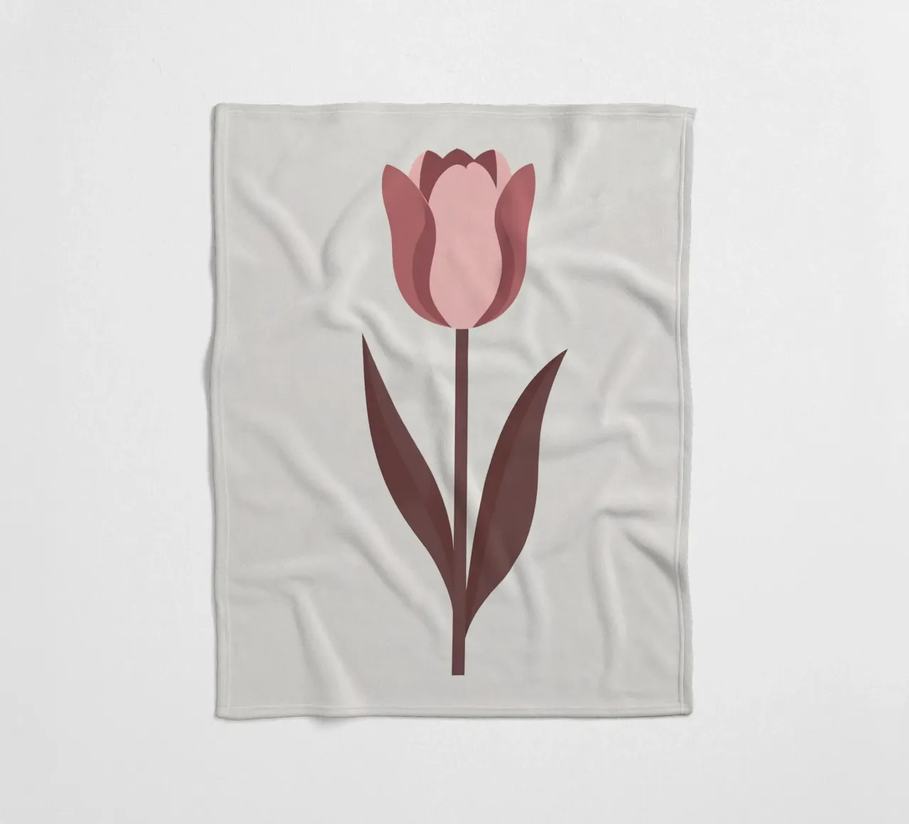 Tulipano semplice coperta in pile da Botanical Gallery