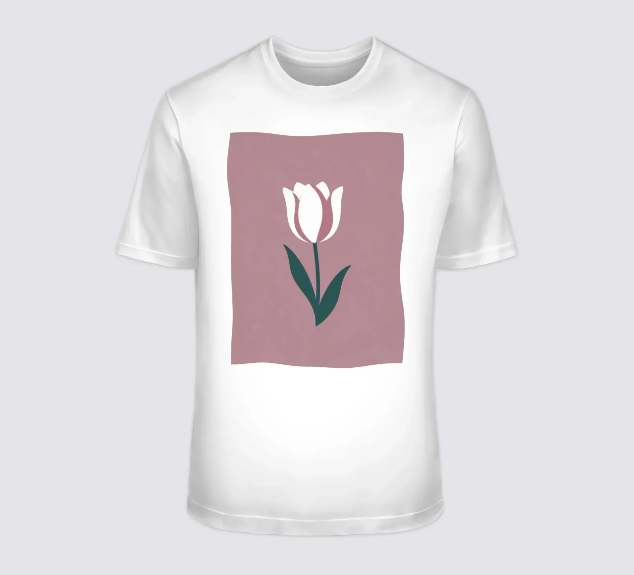 Tulipano semplice t-shirt da Botanical Gallery