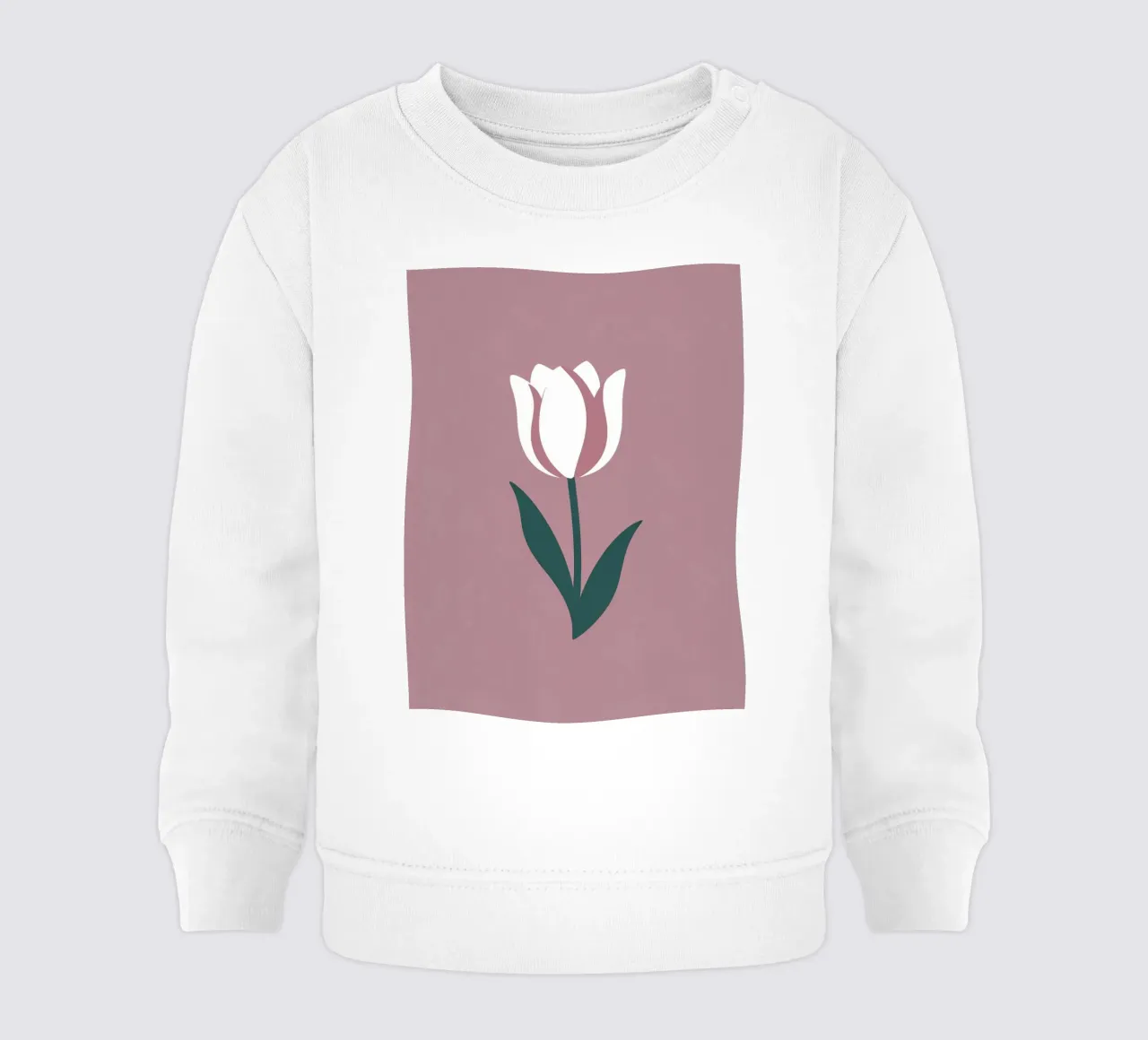 Tulipano semplice felpa neonato da Botanical Gallery