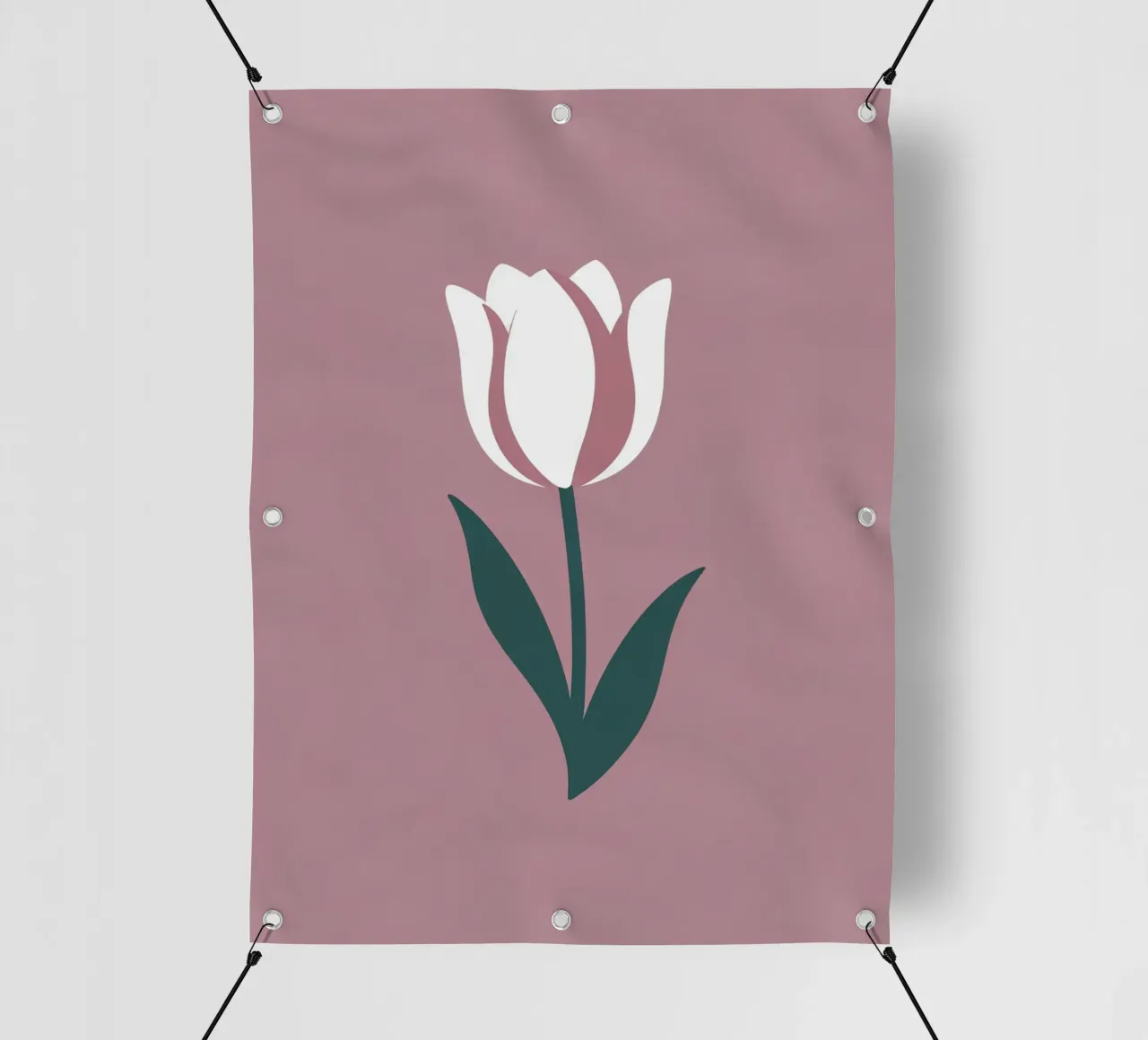 Tulipano semplice telo in pvc da Botanical Gallery