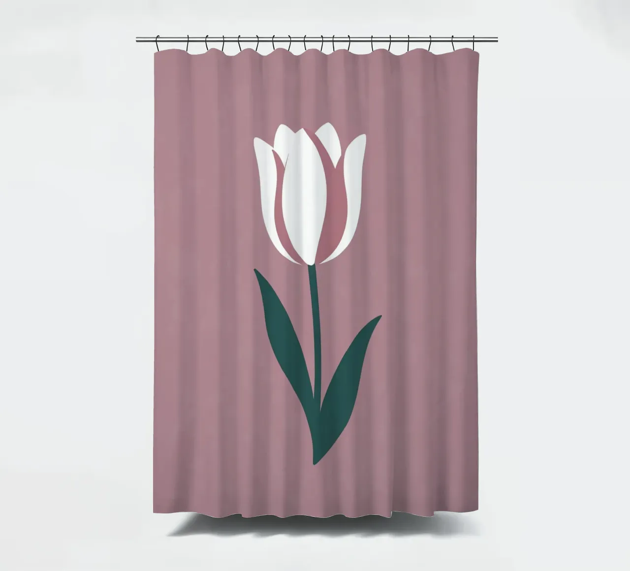 Tulipano semplice tenda da doccia da Botanical Gallery