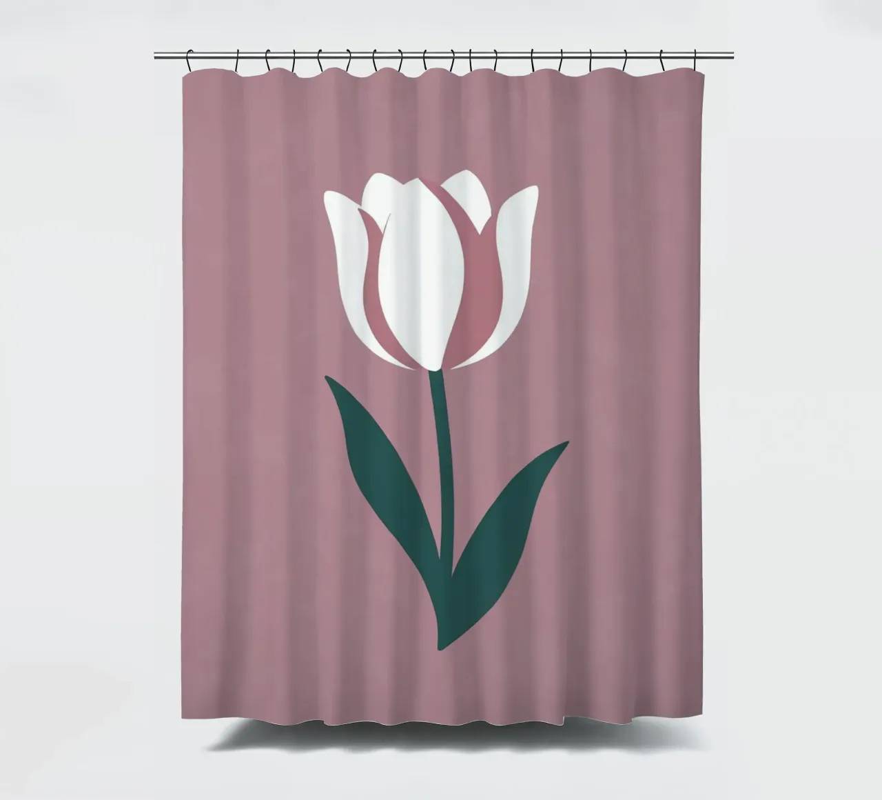Tulipano semplice tenda da doccia da Botanical Gallery