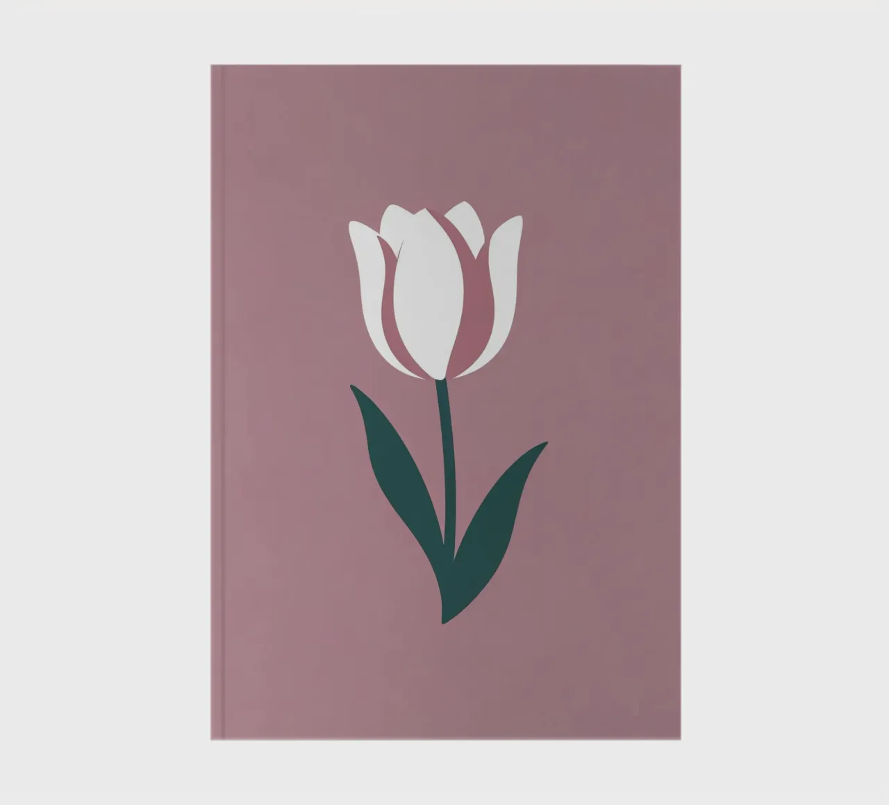 Tulipano semplice diario da Botanical Gallery