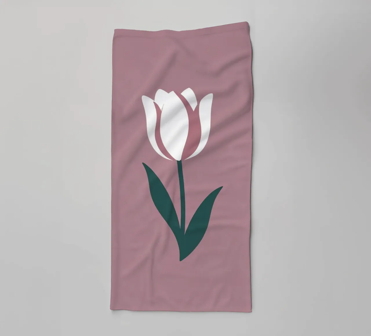 Tulipano semplice asciugamano da bagno da Botanical Gallery