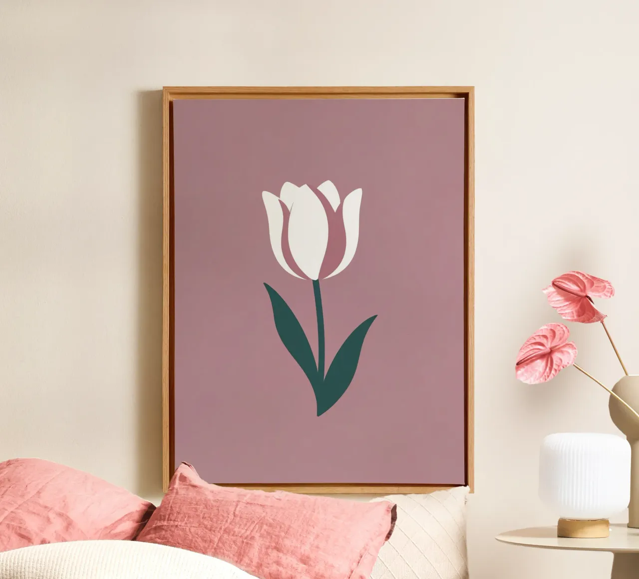 Tulipano semplice tela da Botanical Gallery