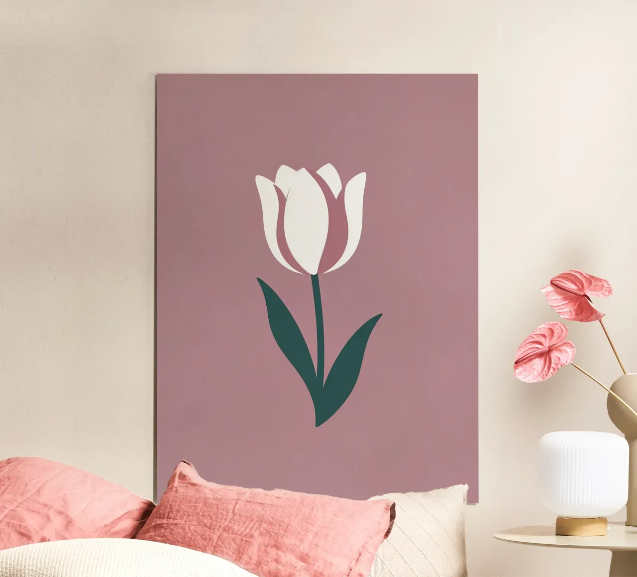 Tulipano semplice carta hahnemühle da Botanical Gallery